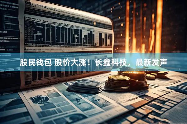 股民钱包 股价大涨!长鑫科技,最新发声